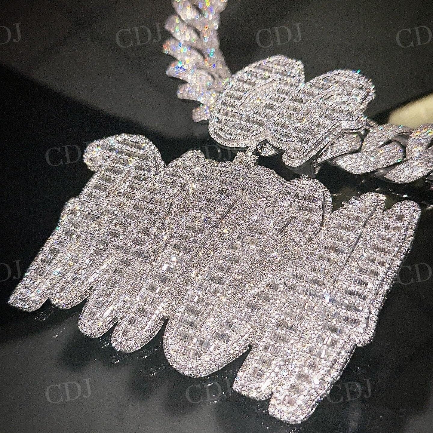 Iced Out Customized Diamond Hip Hop Pendant hip hop jewelry customdiamjewel   