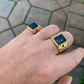 Mens 14k Gold Black Onyx Ring  customdiamjewel   