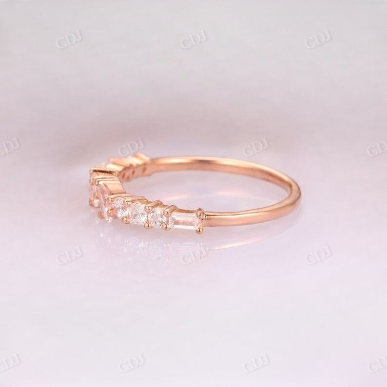 Alternative Lab Grown  Diamond Wedding Band  customdiamjewel   