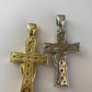 14k Gold Cross Crucifix ICY Diamond Mens Pendant  customdiamjewel   