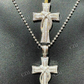 14k Gold Cross Crucifix ICY Diamond Mens Pendant  customdiamjewel   