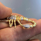 Men's 14k Yellow Gold Scorpion Pendant  customdiamjewel   