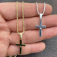 Mens Ladies Plain Gold Cross Crucifix Pendant  customdiamjewel   