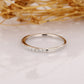 Round Lab Grown Diamond White Gold Wedding Band Wedding Band customdiamjewel   