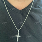 Mens Ladies Plain Gold Cross Crucifix Pendant  customdiamjewel   