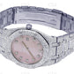 Lab Grown Diamond Watch Ladies Audemars Piguet Royal Oak 35MM Stainless Steel Watch 12.5 CTW (Approx)  customdiamjewel   