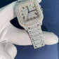 Cartier Diamond Hip Hop Ice Out Watch  customdiamjewel   