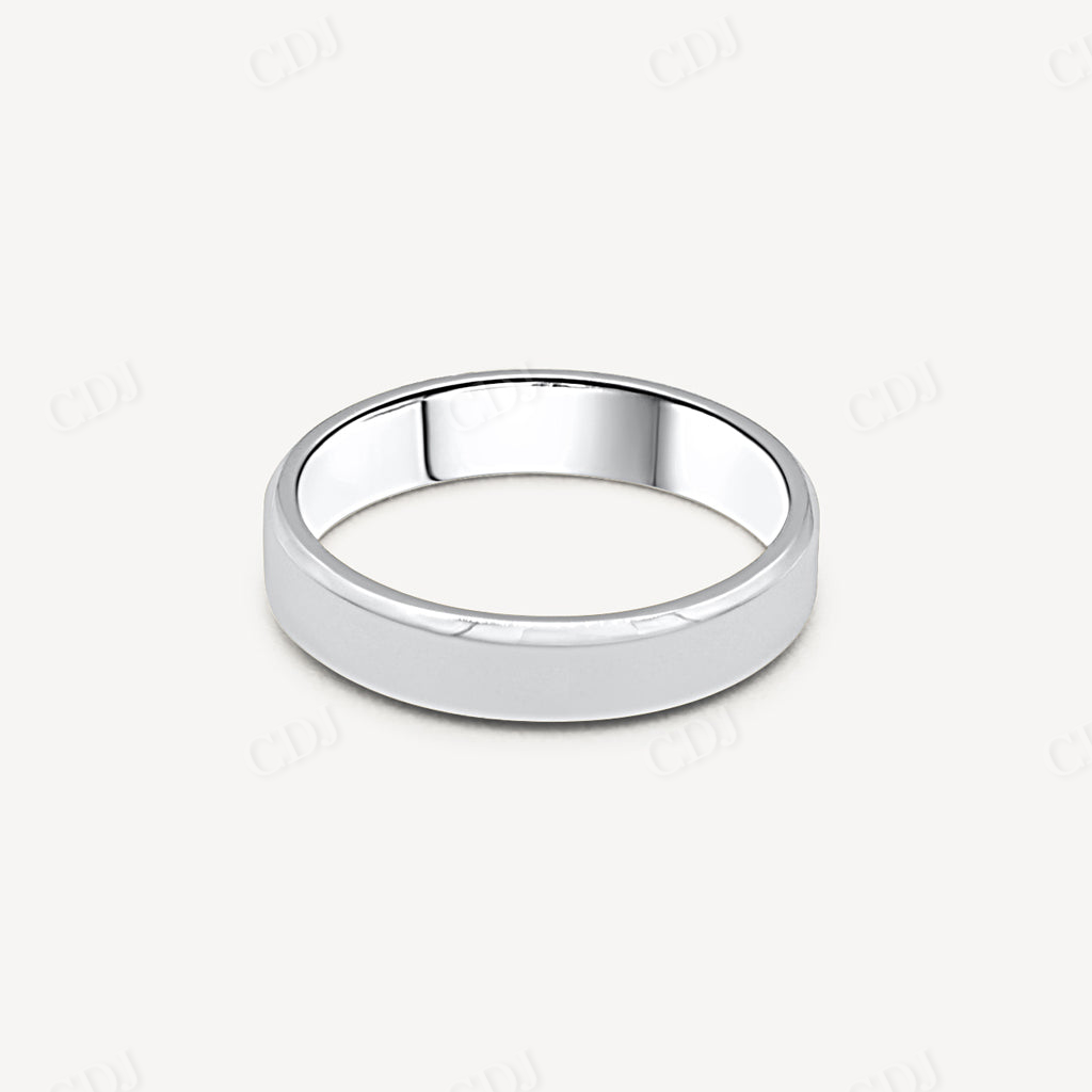 Classic Plain Gold Wedding Band  customdiamjewel   