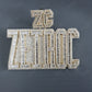 10K Yellow Gold ZEIROC Lab Grown Diamond Hip Hop Pendant hip hop jewelry customdiamjewel   