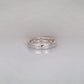 Solid White Gold Round Lab Grown Diamond Wedding Band Wedding Band customdiamjewel   