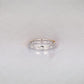 Round Real Diamond Wide Wedding Band  customdiamjewel 10 KT Solid Gold White Gold VVS-EF