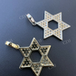 Gold Diamond Star Of David Pendant  customdiamjewel   