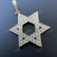 Gold Diamond Star Of David Pendant  customdiamjewel   