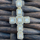 Baguette Diamond Iced Cross Hip Hop Pendant  customdiamjewel   