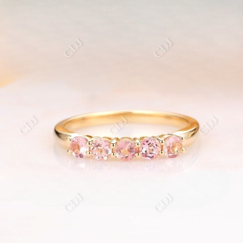 0.50CT Round Cut Real Diamond Wedding Band  customdiamjewel 10 KT Solid Gold Yellow Gold VVS-EF