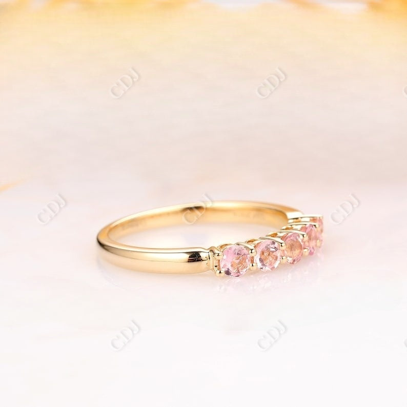 0.50CT Round Cut Real Diamond Wedding Band  customdiamjewel   