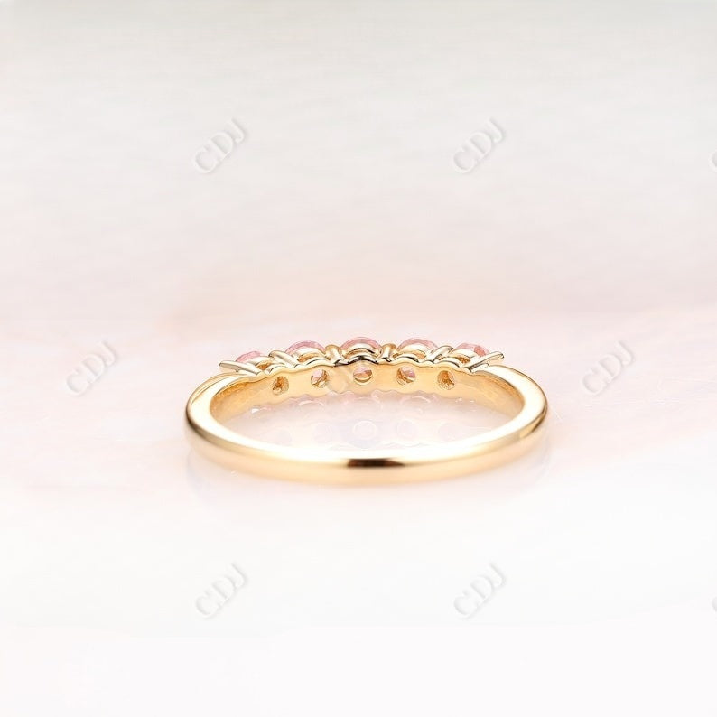 0.50CT Round Cut Real Diamond Wedding Band  customdiamjewel   