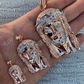 14k Rose Gold Finish Jesus Piece ITALY Pendant  customdiamjewel   