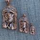 14k Rose Gold Finish Jesus Piece ITALY Pendant  customdiamjewel   