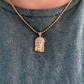 14k Rose Gold Finish Jesus Piece ITALY Pendant  customdiamjewel   