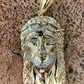 14K Gold Round Diamond Jesus Piece Pendant  customdiamjewel   