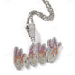 Hip Hop Diamond Custom Iced Out Pendant  CustomDiamJewel   