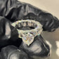 Fully Iced out Moissanie Diamond Ring hip hop jewelry CustomDiamJewel   