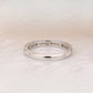 Milgrain Round Cut Lab Grown Diamond Wedding Band Wedding Band customdiamjewel   