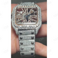 Natural Diamond Watch For Men Iced Out Diamond Watches For Men Elegance Watches Hip Hop Watch  customdiamjewel   