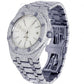 VVS Moissanite Diamond Watch AP 39MM Stainless Steel Silver Tone Dial Diamond Watch 25.75 CTW (Approx)  customdiamjewel   