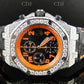 Moissanite Diamond Watch Audemars Piguet Royal Oak Diamond Watch Hip Hop Watch 12.00 CTW (Approx)  customdiamjewel   