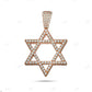 VVs Moissanite Diamond Star Shape Hip Hop Pendant hip hop jewelry CustomDiamJewel