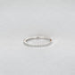 1.4mm 3/4 Eternity Natural diamond Wedding Band  customdiamjewel   