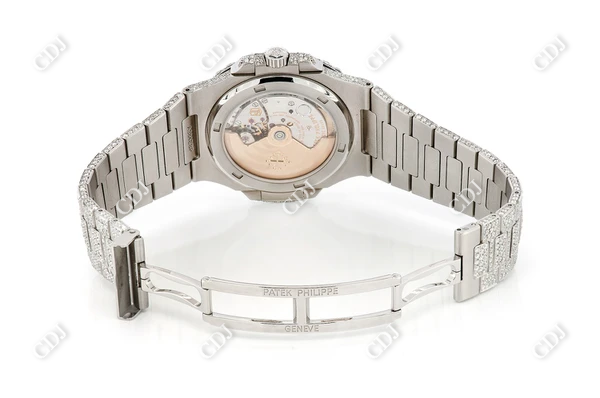 Patek Phillip Fully Iced Out Watch  customdiamjewel   