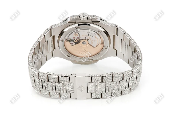 Patek Phillip Fully Iced Out Watch  customdiamjewel   