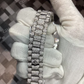 Luxury Iced Out Hip Hop Genuine Natural Diamond Rolex Watch Customized Jewelry For Men  customdiamjewel   