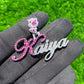 Luxurious Hip Hop Custom Name KAIYA Pendant hip hop jewelry CustomDiamJewel   