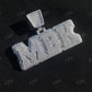 Fully Iced Out Moissanite Diamond MBK Men's Pendant hip hop jewelry customdiamjewel   