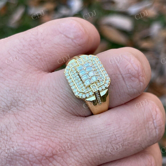 Vintage Style Inspired Diamond Gold Ring  customdiamjewel   