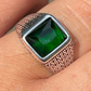 Classic Lab Created Emerald Ring  customdiamjewel   