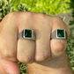 Classic Lab Created Emerald Ring  customdiamjewel   