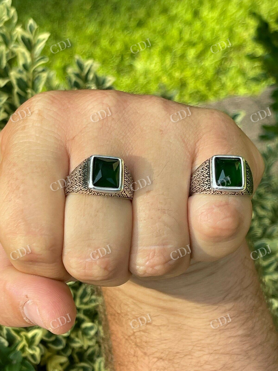 Classic Lab Created Emerald Ring  customdiamjewel   