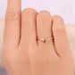 0.05CT Marquise Emerald Real Diamond Wedding Band  customdiamjewel   