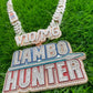 925 Silver Custom Enamel V10/M6 LAMBO HUNTER Pendant hip hop jewelry customdiamjewel   