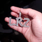 Baguette Moissanite LRZ Iced Out Silver Pendant hip hop jewelry customdiamjewel   