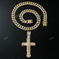 VVS Diamond Crist Cross Solid Gold Hip Hop Pendant hip hop jewelry CustomDiamJewel