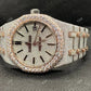 AP Fully Iced Out Moissanite Men's Watch  customdiamjewel   