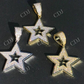 Super STAR Hip Hop Iced Icy Diamond Pendant  customdiamjewel   