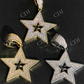 Super STAR Hip Hop Iced Icy Diamond Pendant  customdiamjewel   