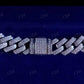 VVS D Moissanite Diamond Cuban Link Chain hip hop jewelry customdiamjewel   